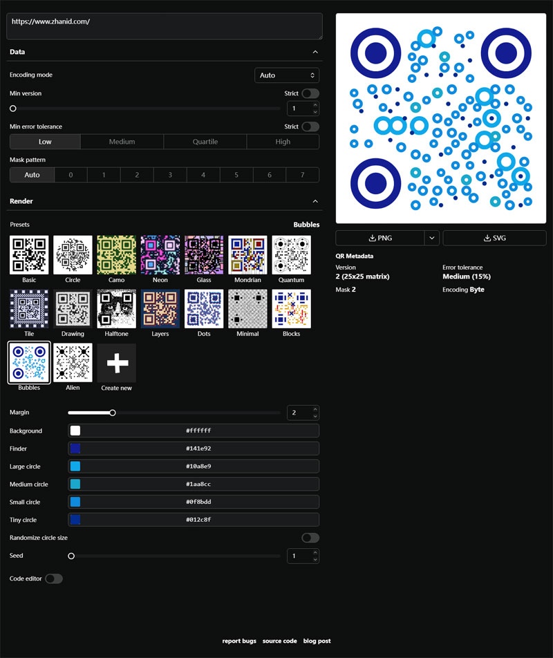 qrframe(开源在线二维码生成器网站源码)-七七博客